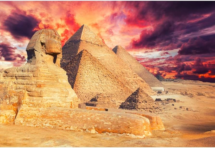 Grand Egyptian museum + Giza pyramids