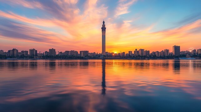 What is the highest tower in ancient Egypt?